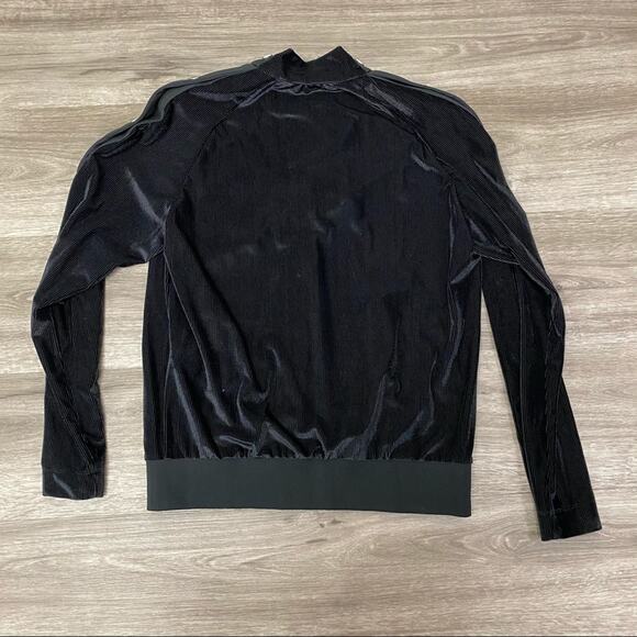 LOVE MOSCHINO Corduroy Bomber Jacket Black 44 - Picture 3 of 10